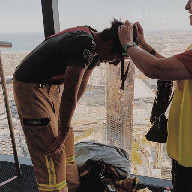 88 floors, 5,400 sore legs and $220,000